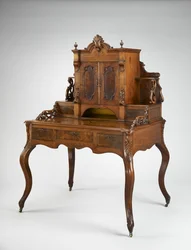 Bureau, vers 1870-1880
